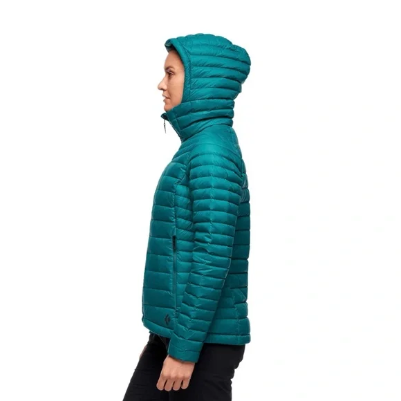 NWT Black Diamond Access Down Hoody Seapine Teal - Picture 3 of 8